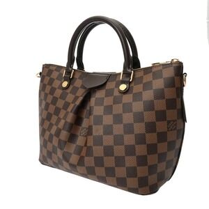 Louis Vuitton Shoulder Ebene Sienna Brown Damier Bag